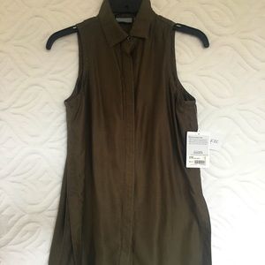 Athleta button down tank, XXS